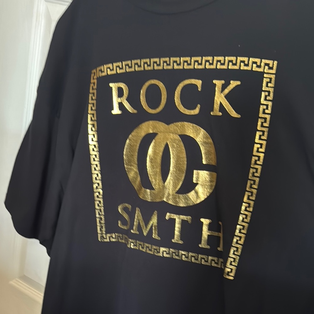 Rocksmith Black T-Shirt with White Logo